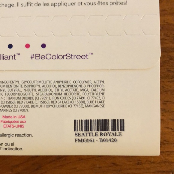 Bundle of Color Street Nail Wraps - Picture 7 of 7